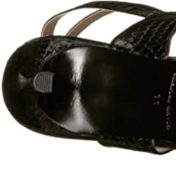 Charles David Womens Vibrant Leather Open Toe Dress Heels 5 - Picture 5 of 7